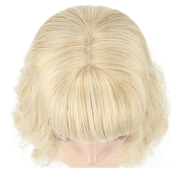 New Loose Wave Blonde Wig Short Bob Wig - Picture 5 of 9
